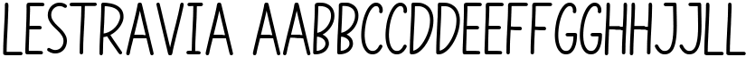 LESTRAVIA font download