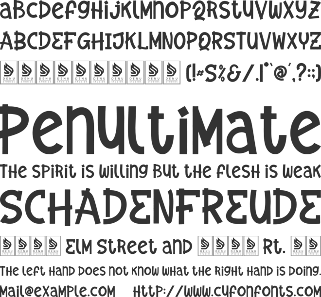 Solagrain Analog font preview
