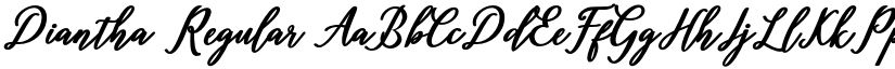 Diantha Regular font