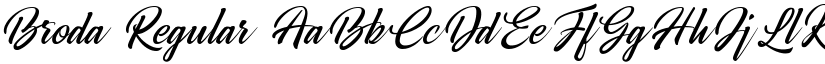 Broda font download