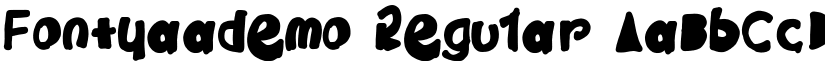 Fontyaademo font download