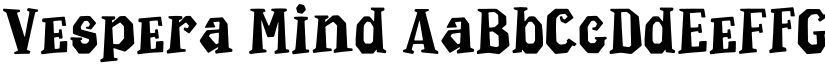 Vespera Mind font