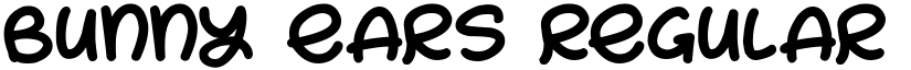Bunny Ears Regular font