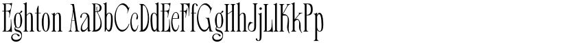 Eghton font download
