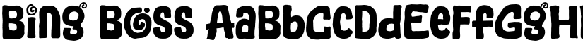 Bing Boss font download