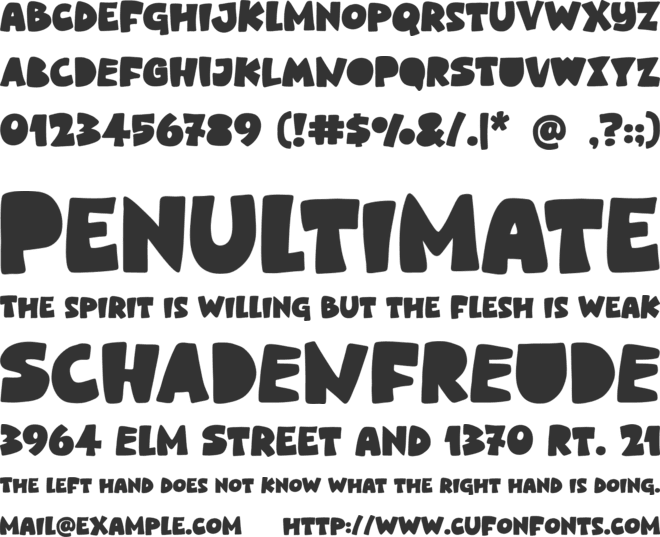 Brew Today font preview