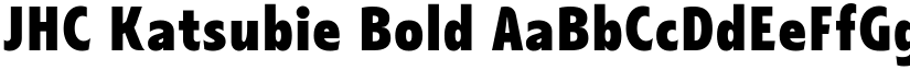 JHC Katsubie font download