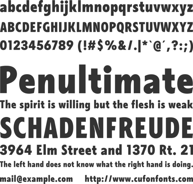 JHC Katsubie font preview