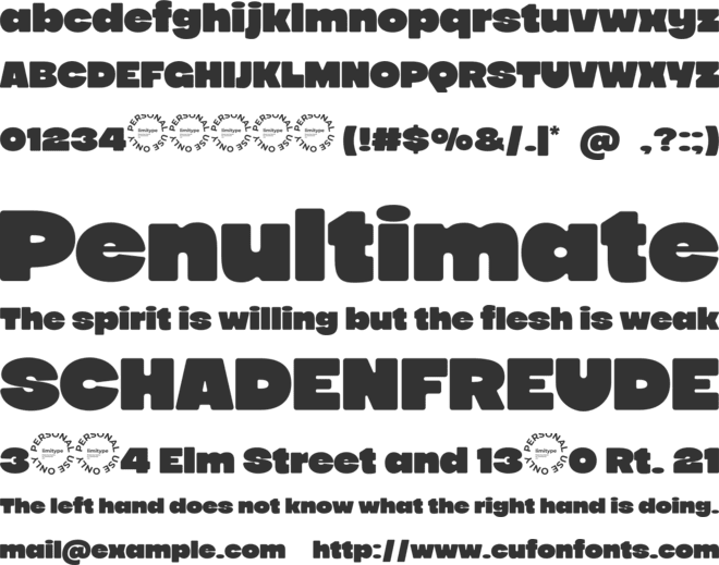 Grovio Bold Dsiplay Font font preview