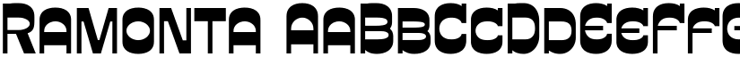 Ramonta font download