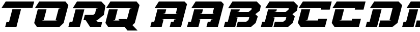 Torq font download