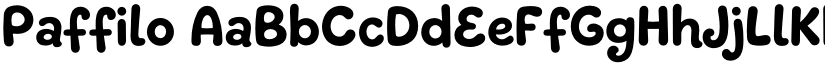 Paffilo font download