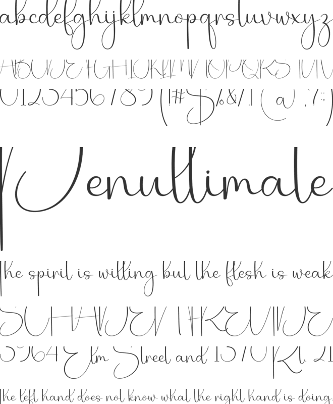 Intelligent font preview