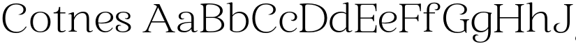 Cotnes font download