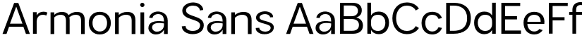 Armonia Sans font download