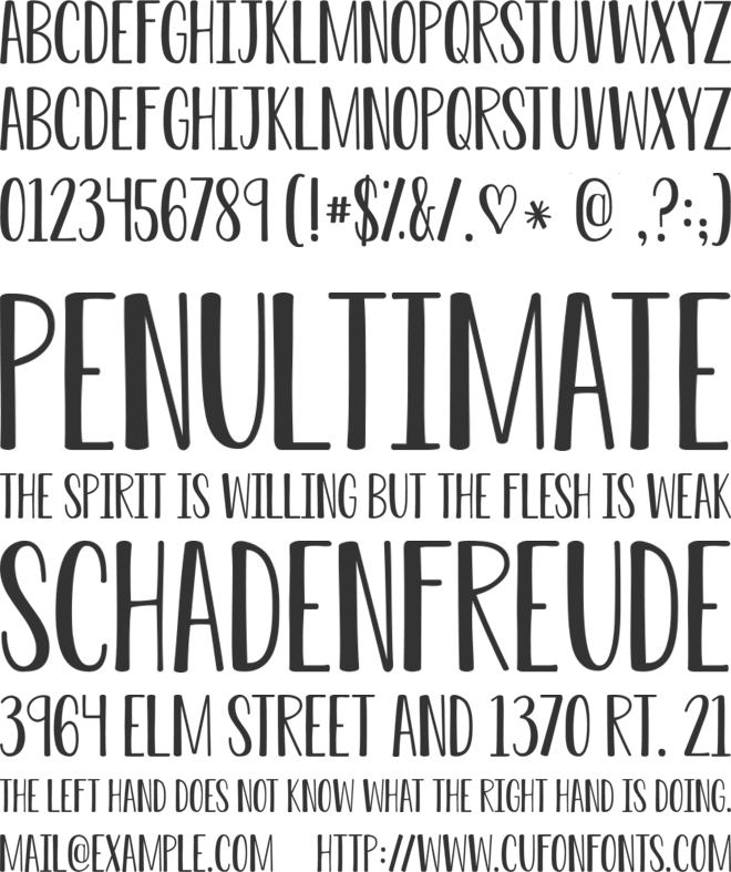 KG Do You Love Me font preview