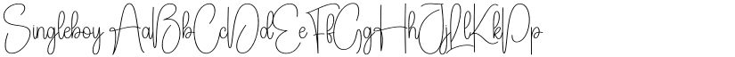Singleboy font download