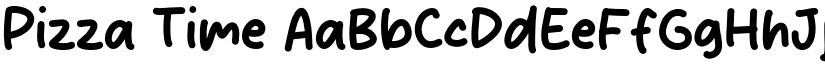 Pizza Time font download