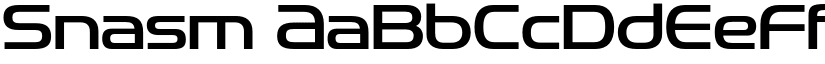 Snasm font download