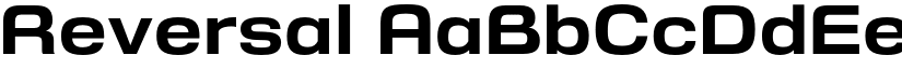 Reversal font download