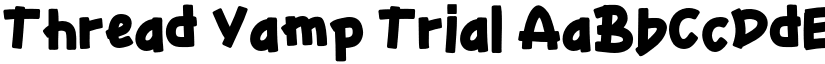 Thread Vamp Trial font download