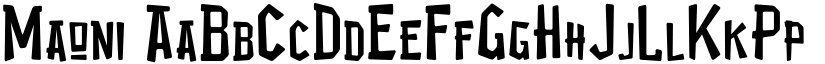 Maoni font download