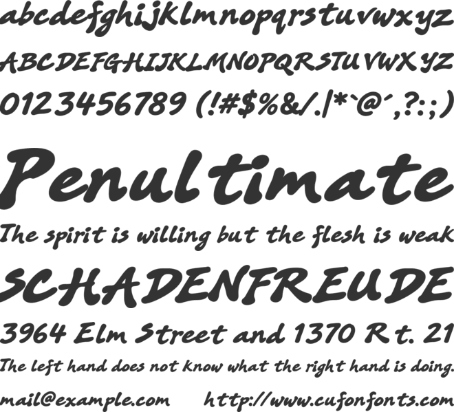 Halvorix Personal Use Only font preview