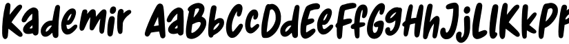 Kademir font download