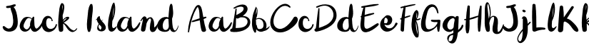 Jack Island font download