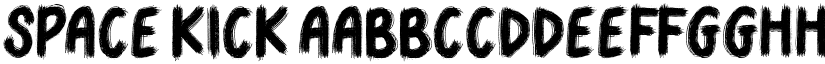 Space Kick font download
