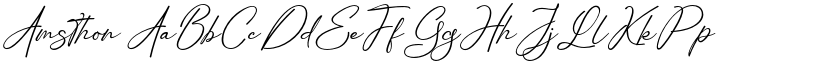 Amsthon font download