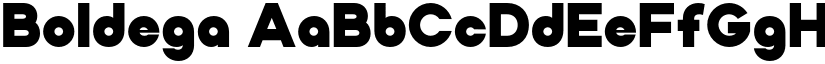 Boldega font download