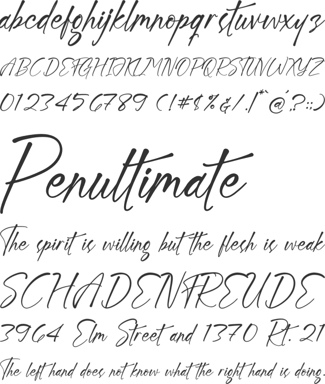 Changke Anitsuka font preview