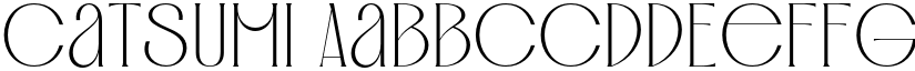 Catsumi font download