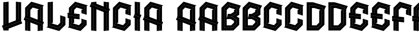 Valencia font