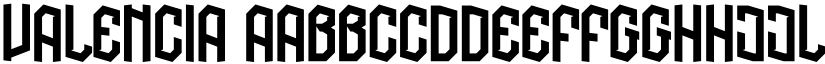Valencia font