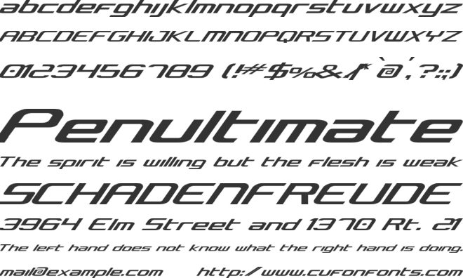 Concielian Classic font preview