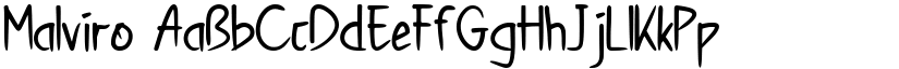 Malviro font download