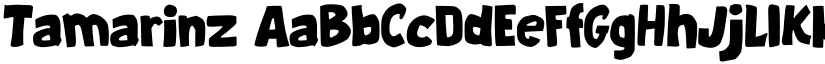 Tamarinz font download