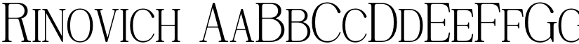Rinovich font download