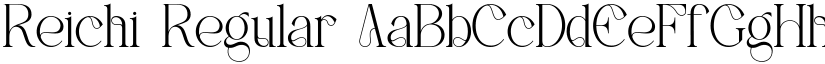 Reichi font download