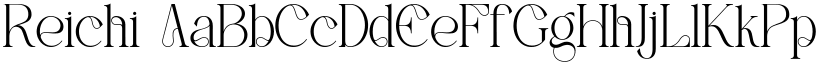 Reichi font download