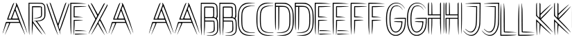 Arvexa font download