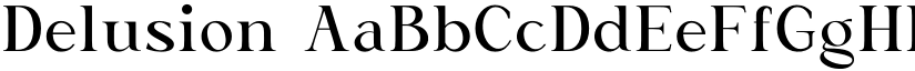 Delusion font download