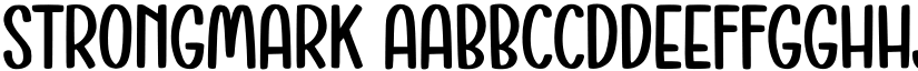 Strongmark font download