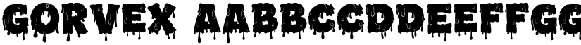 Gorvex font download