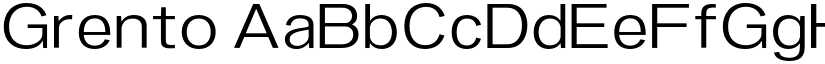 Grento font download