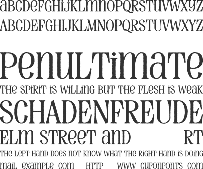 Evertype font preview