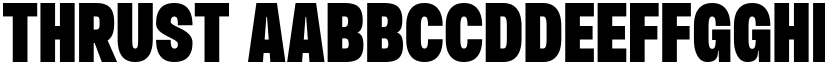 Thrust font download