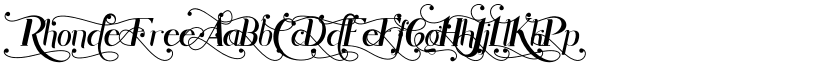 Rhonde Free font